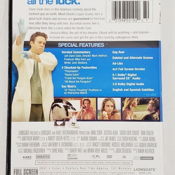Good Luck Chuck (2007 Film) [DVD] - Picture 4 of 4